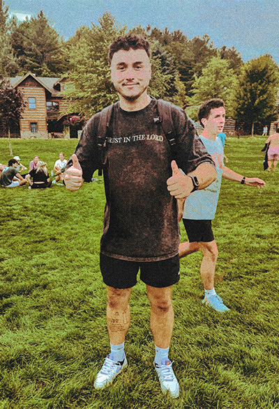 youth leader at camp